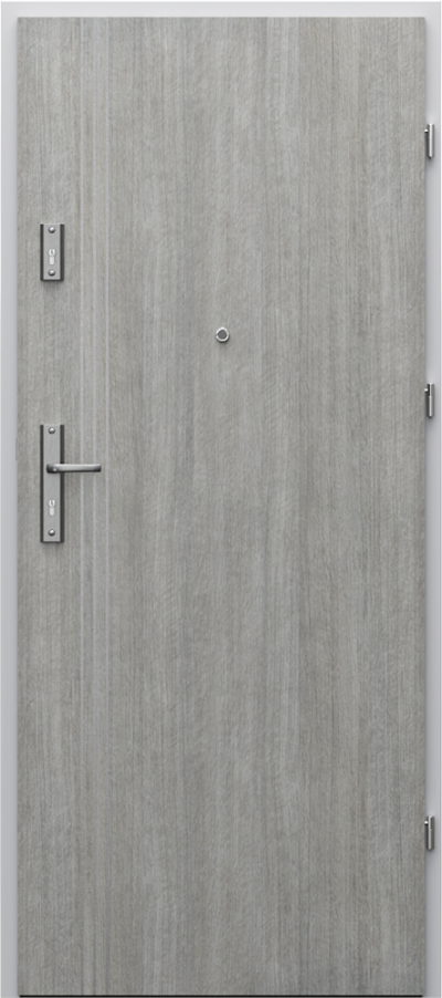 Uși de interior pentru intrare în apartament OPAL Plus inserții 3 Portalamino**** Stejar Argintiu