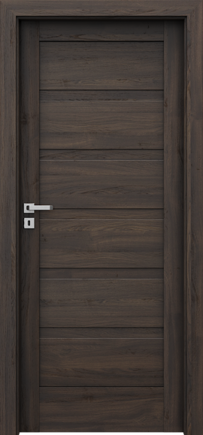 Drzwi wewnętrzne Porta VERTE HOME, H H.0 Okleina Portasynchro 3D *** Dąb Ciemny