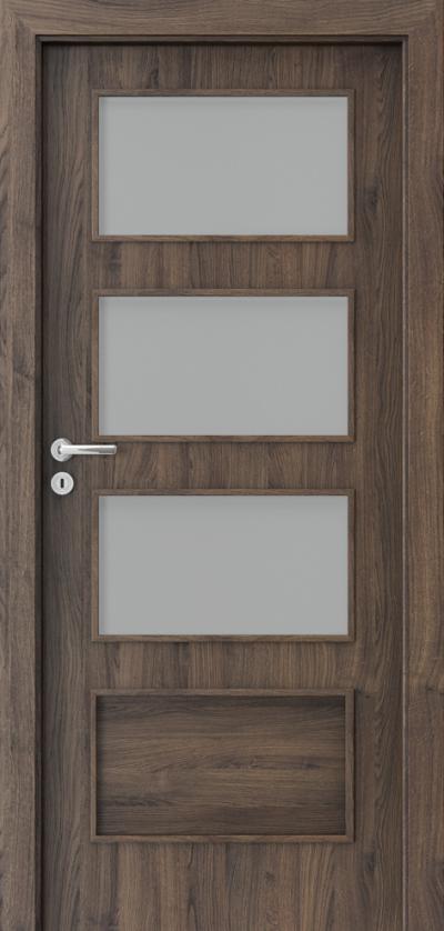 Interior doors Porta FIT H.3 Portasynchro 3D veneer *** Scarlet Oak