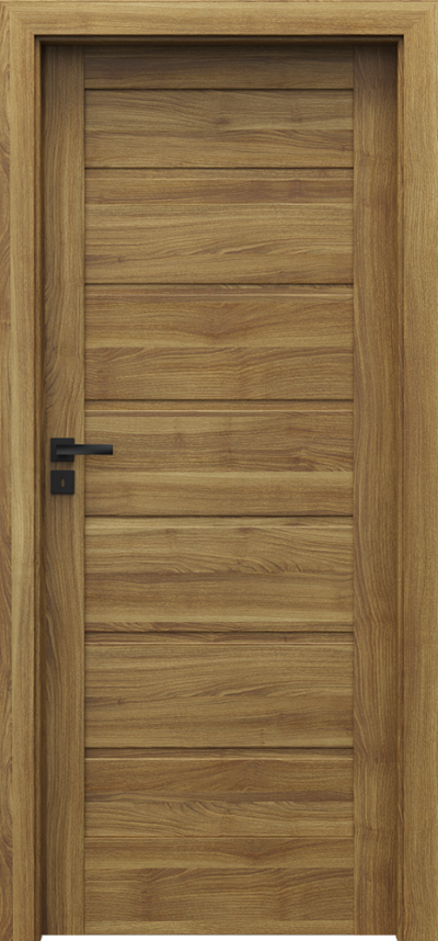Interior doors Porta Verte HOME, J J.0 Portasynchro 3D veneer *** Honey Acacia