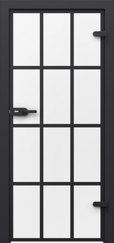 Interiérové dvere PORTA GLASS matné sklo loft
