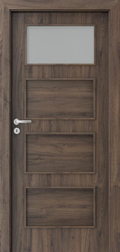 Interior doors Porta FIT H.1 Portasynchro 3D veneer *** Scarlet Oak
