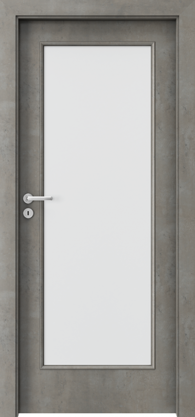 Interior doors CPL Laminated 1.4 CPL HQ 0.2 veneer ***** Concrete Light