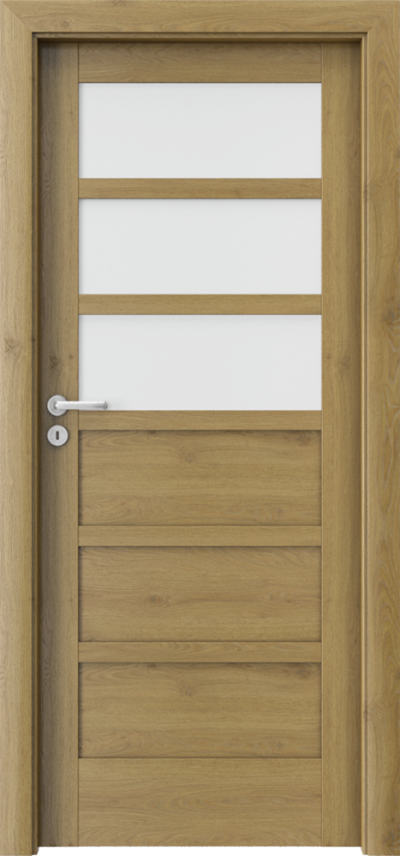 Beltéri ajtók Porta Verte HOME, A A.3 Portaperfect 3D fólia **** Természetes Tölgy