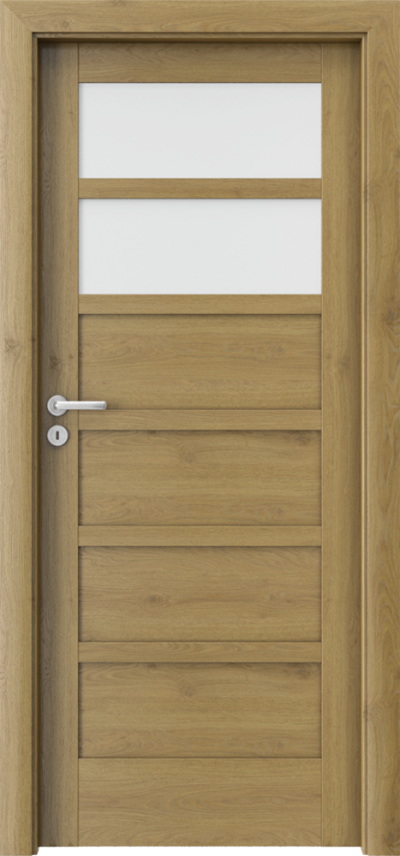 Beltéri ajtók Porta Verte HOME, A A.2 Portaperfect 3D fólia **** Természetes Tölgy