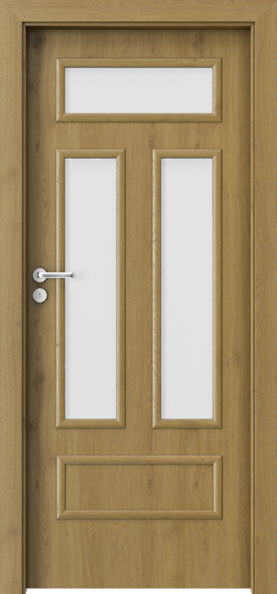 Beltéri ajtók Porta GRANDDECO 2.3 Portaperfect 3D fólia **** Természetes Tölgy