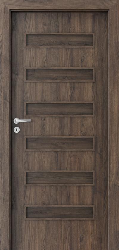 Interior doors Porta FIT F.0 Portasynchro 3D veneer *** Scarlet Oak