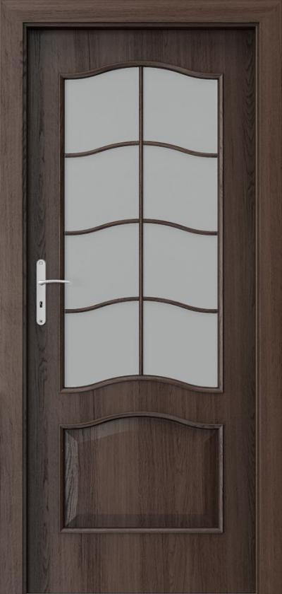 Beltéri ajtók Porta NOVA 7.4 Portaperfect 3D fólia **** Havanna Tölgy