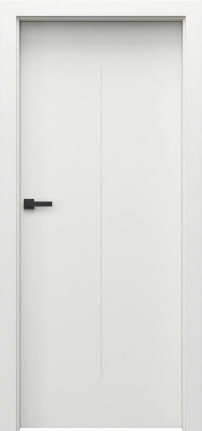 Interiérové dvere MINIMAX model 1 Lak Standard *** Biela 
