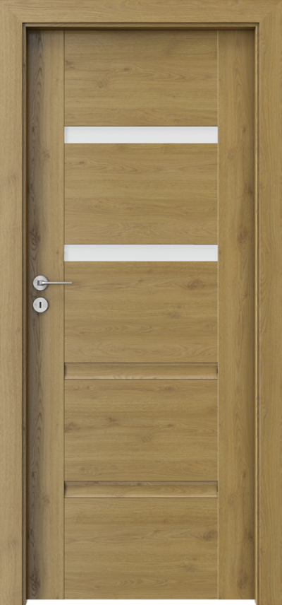 Interior doors Porta INSPIRE C.2 Portaperfect 3D veneer **** Natural Oak