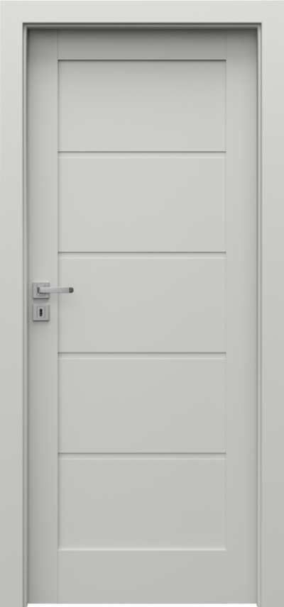 Interiérové dvere Porta GRANDE
 G.0 UV Lak Premium Plus ***** Šedá 