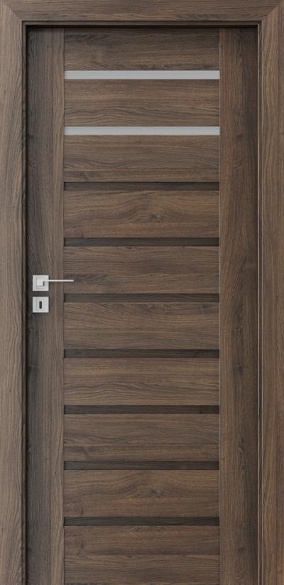 Interior doors Porta CONCEPT A.2 Portasynchro 3D veneer *** Scarlet Oak
