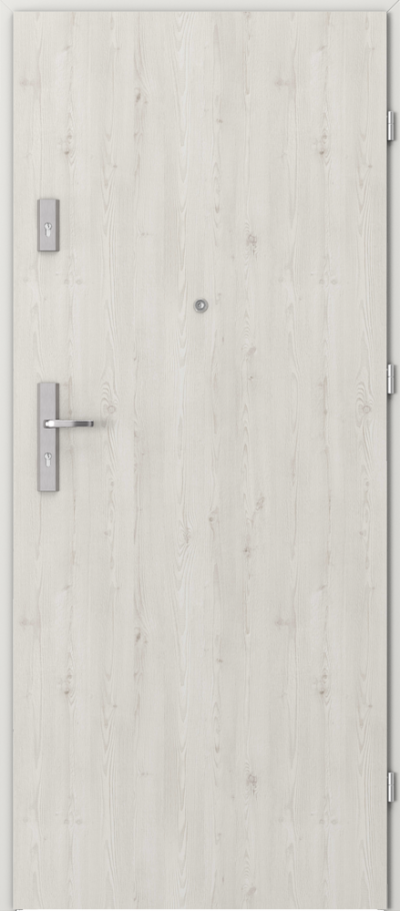 Uși de interior pentru intrare în apartament OPAL Plus plină Finisaj Portasynchro 3D *** Pin norvegian