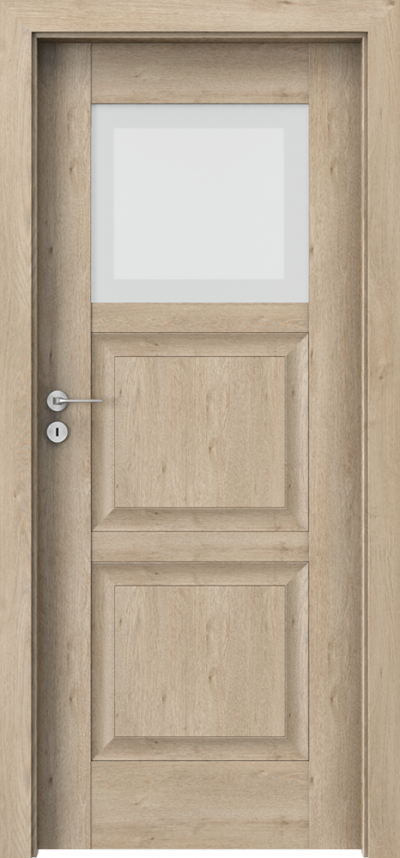 Внутренние двери Porta INSPIRE B.1 Покрытие Portaperfect 3D **** Классический Дуб