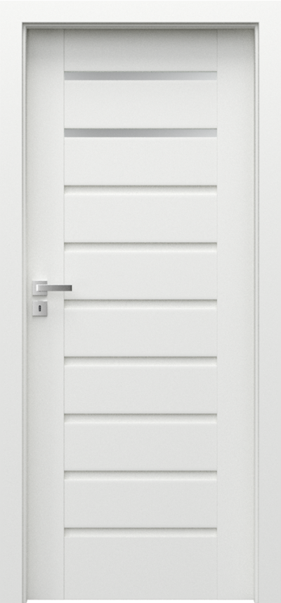 Drzwi wewnętrzne Porta KONCEPT A.2 Okleina Premium **** Biały Premium