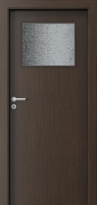 Interior doors Porta DECOR Small light Portadecor veneer *** Wenge