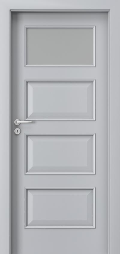 Interior doors CPL Laminated 5.2 CPL HQ 0.2 veneer ***** Grey Euroinvest  
