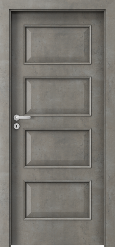 Interior doors CPL Laminated 5.1 CPL HQ 0.2 veneer ***** Concrete Light
