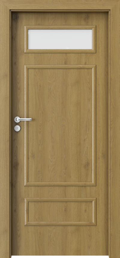 Beltéri ajtók Porta GRANDDECO 1.2 Portaperfect 3D fólia **** Természetes Tölgy