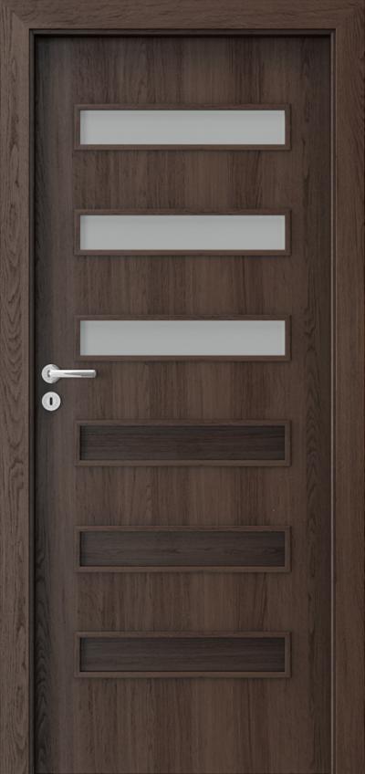 Interior doors Porta FIT F.3 Portaperfect 3D veneer **** Havana Oak