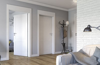 Interior doors Porta VECTOR V Premium UV paint **** White Premium